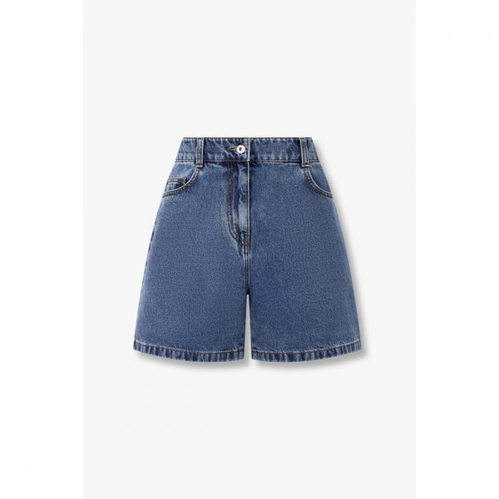 Studio Tomboy Denim Twill Backbanding Short Pants 9176262983