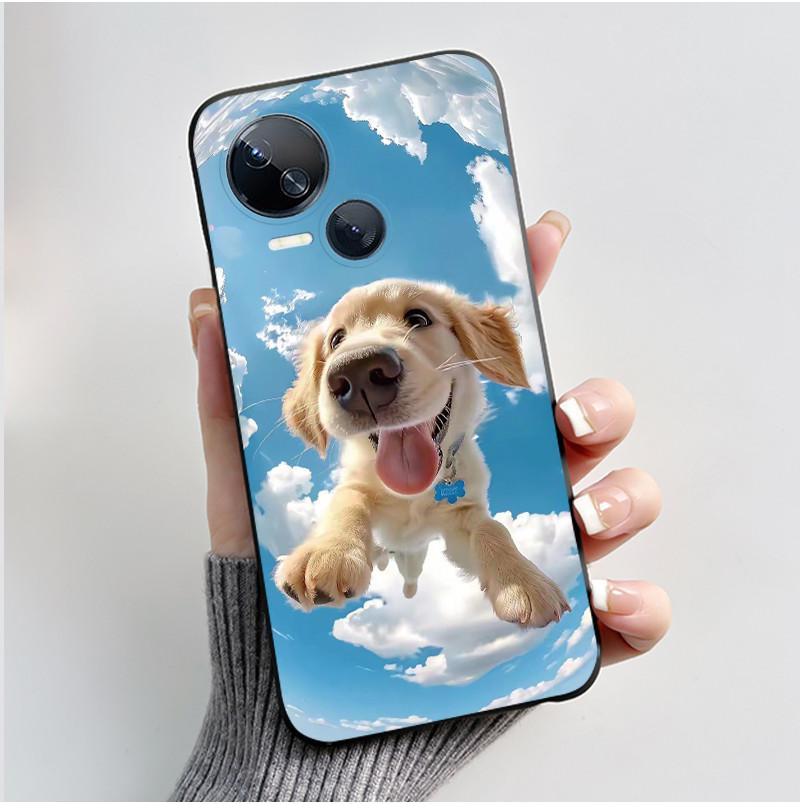 Hülle Für Tecno Spark 10 5G KI8 Handyhülle Ästhetisch Luxuriös Niedlich Cool Jungen Mädchen Schwarz Matt Weiches Silikon Rückseite TPU Schale