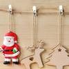 50/20/10/1Pcs Mini Metal Clips Xmas Flower Fixed Clip Christmas Tree Hanging Pendent Ornament Wedding Party Supplies Decoration