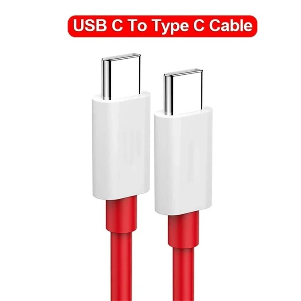 65W 6A Type C To USB C Super Fast Charging Cable For OnePlus 9RT 9R 8 7 Pro 7t Pro 6t 5t 5 3t USB Type C Phone Charger Data Cord