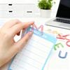 Colorful 26-Piece Letter Paperclip & Bookmark Set - Office & Planner Supplies