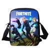 Cute Fortnite Cartoon Shoulder Crossbody Bag, Unisex Kids Aged 6-14 Portable Printed Small Bag for Daily School Travel Use
