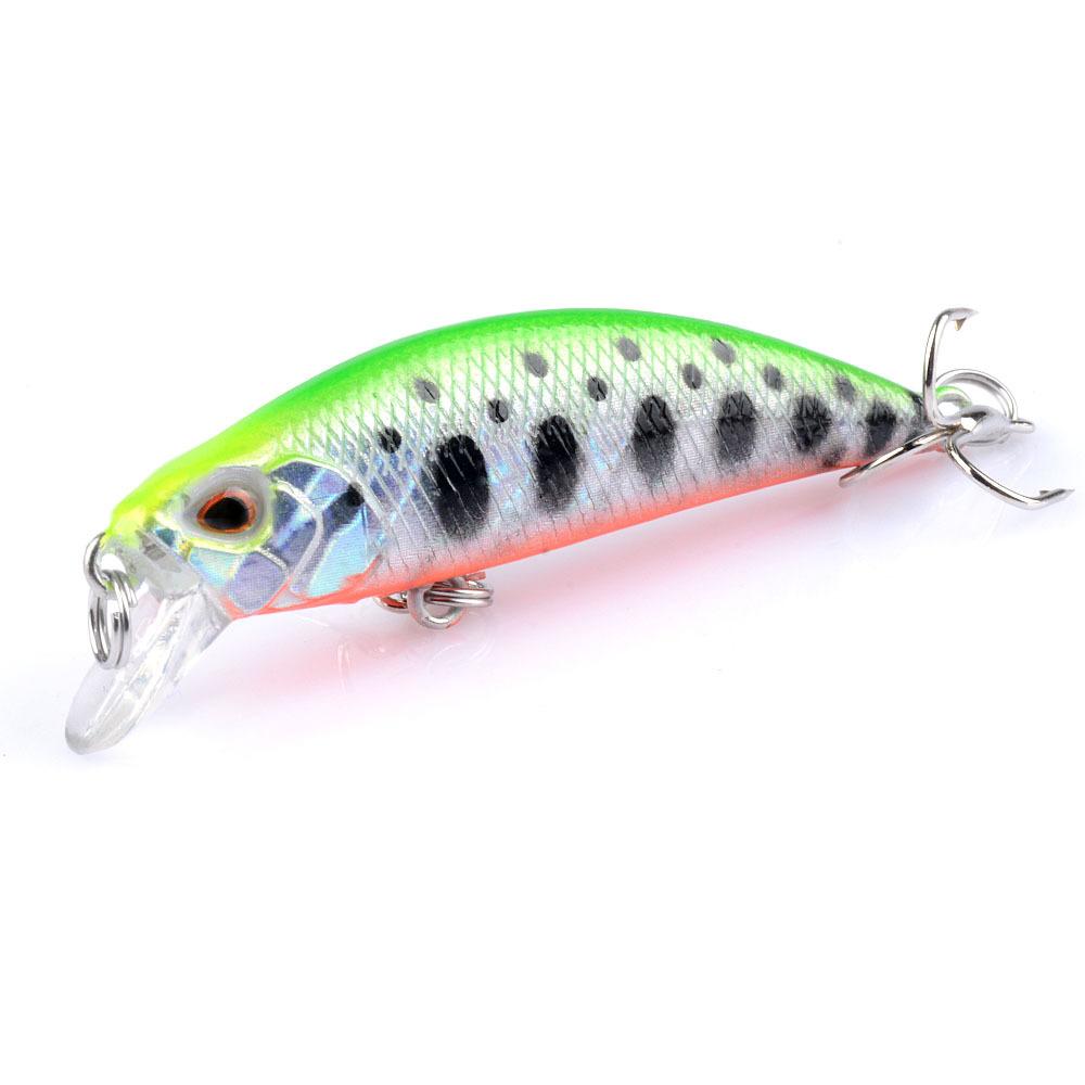 1pc 5g 5cm Minnow Fishing Lures Full Water Artificial Small Bait Wobbler Fake Hrad Bait for Carp Fishing Tackle Pesca Accesories