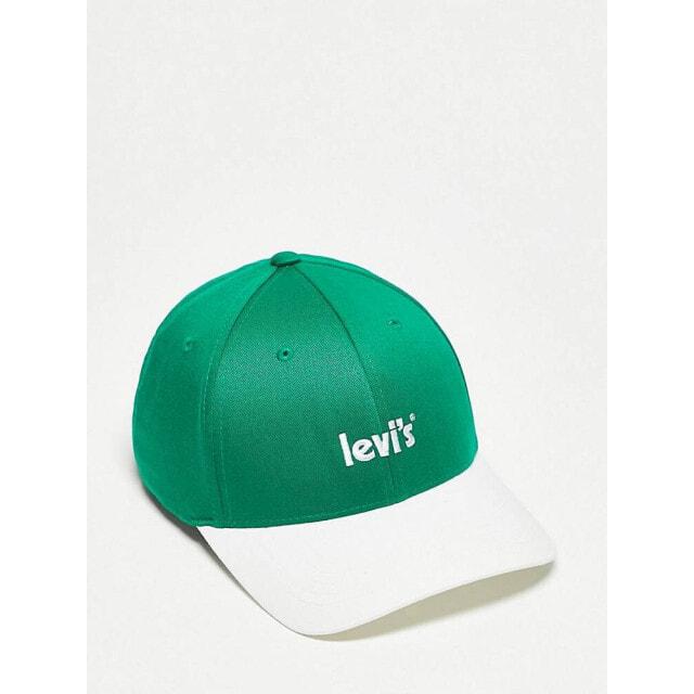 

Зеленая кепка Levi s с современным винтажным логотипом