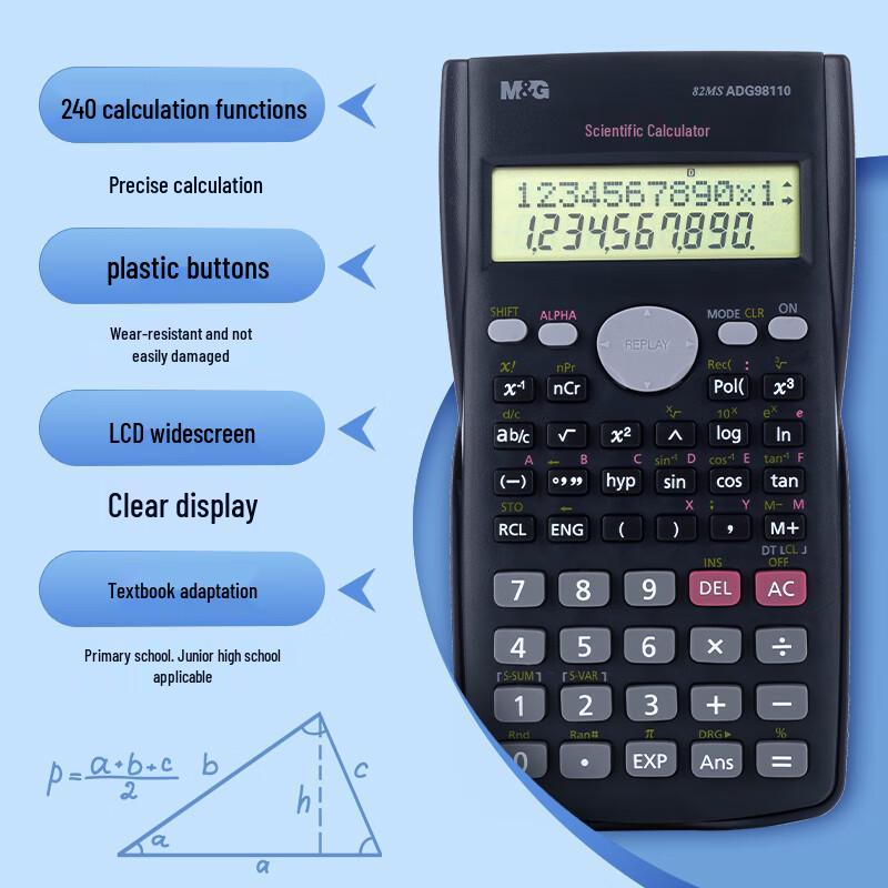 M&G Multifunction Student Scientific Calculator