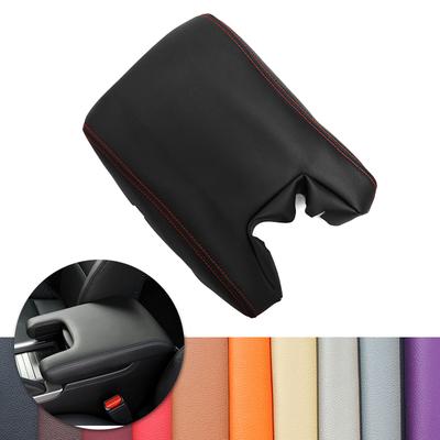 Para Acura TL 2009 2010 2011 2012 Car-styling Console Central Caixa Apoio de Braço Capa de Couro Microfibra