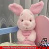 Cartoon Sleepyhead Piglet Plush Toy Soft Cute Pink Sleeping Companion Soothing Doll Pillow Room Decoration Kids Festival Gifts