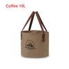 SEAMETAL 10/20L Outdoor Multifunctional Bucket Collapsible Portable Travel Bucket Large Capacity Carrying Bucket Camping Fishing Bucket