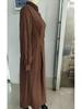 Elegant Long Sleeve Autumn/Winter Maxi Dress with Big Swing Skirt