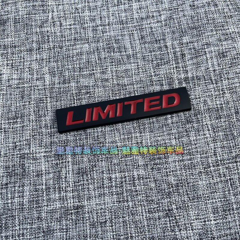 Suitable for Metal LIMITED Modified Car Logo Sticker Limited Edition Car Body Decoration Label Side Label Tail Label