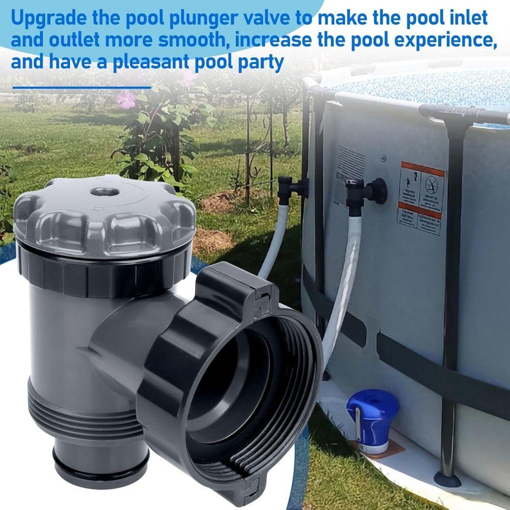 Plastic Pool Pump Plunger 38mm Pool Filter Valve New Plunger Valve