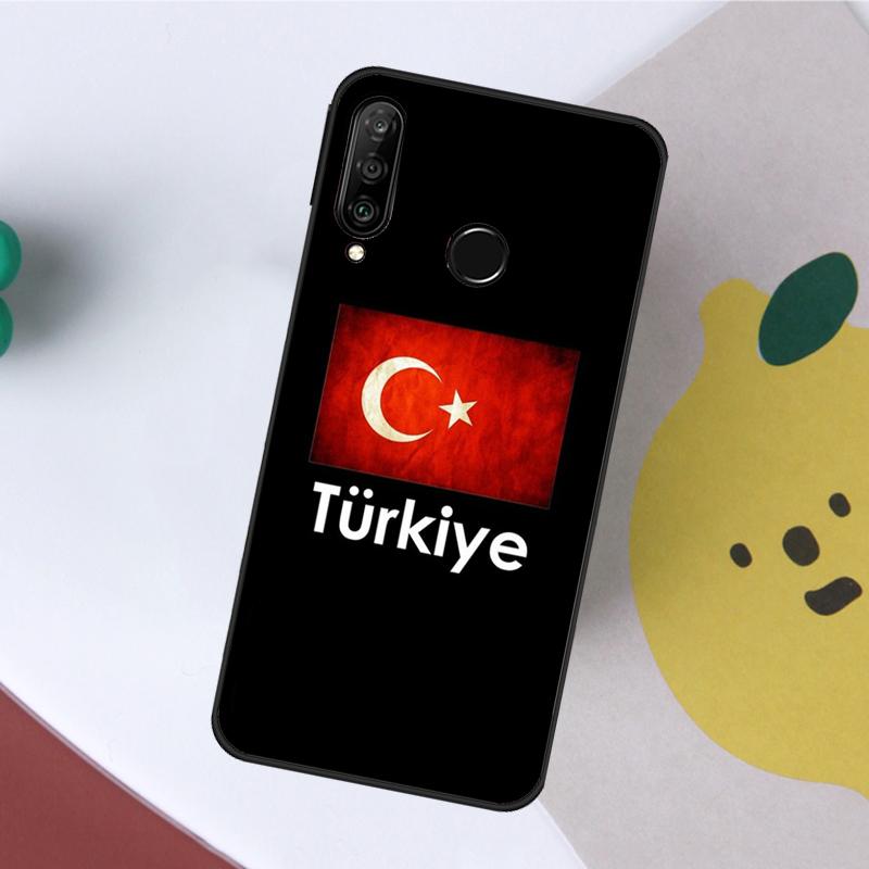 Turkish Ataturk Flag For Huawei Nova 7i 8i 11i 12i 12s Y73 Y70 Y90 Y60 Y72 Y61 Y91 9 10 SE P40 Lite P30 Pro Case Huawei Nova Y73