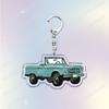Vintage Classic Old Truck Keychains for Accessories Jewelry Retro Vector Car Keyrings Fans Friends Gifts