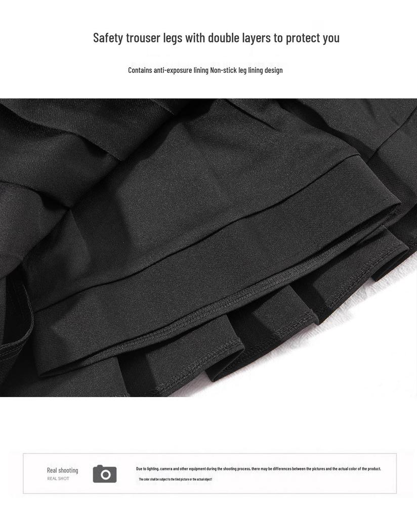 Women's High Waist Dark Gray Wool Plaid Pleated Skirt - Slimming Spring/Autumn 2026 Collection, JK Short Skirt