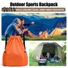 Tear-resistant Gym Backpack Sports Backpack, Drawstring with Side Mesh Pockets, Oxford Cloth Waterproof Workout for Basketball Soccer Swim Men