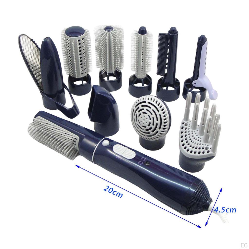 Hair Styling Tool with Interchangeable Brush Heads