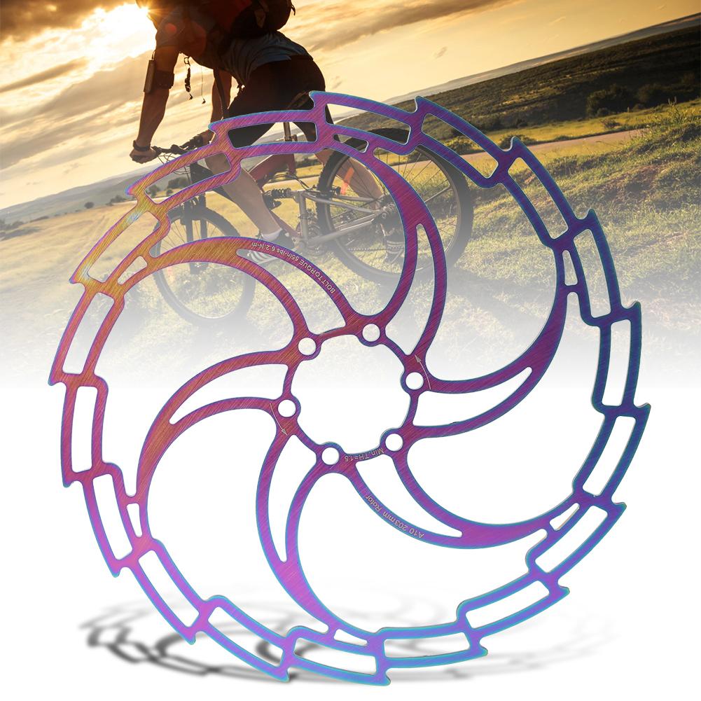 Edelstahl Galvanisierte Farbe Schillernd Hohl Ultraleicht Fahrrad Scheibenbremse Fahrrad