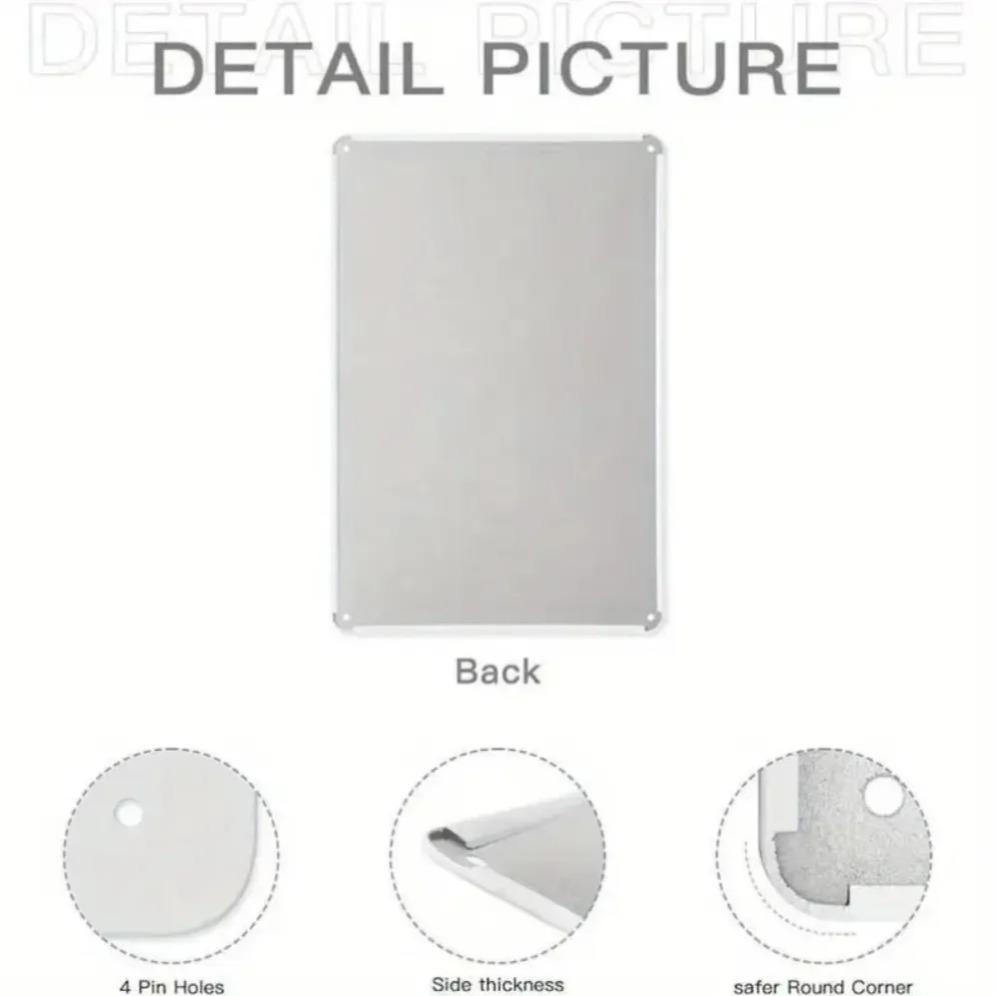 Vintage Metal Wall Art Sign Retro Letter Lace Decor for Home Café Bar Garage