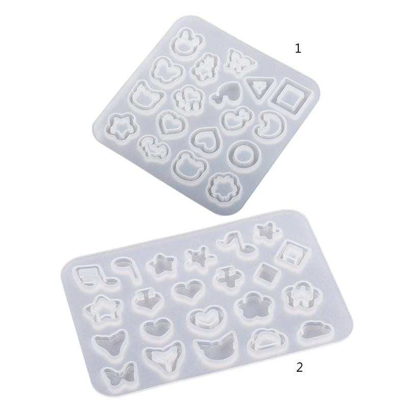 Resin Shaker Fillings Mold,Silicone Note Mold Epoxy Resin Mold Filler Quicksand Casting Filling Mold for Jewelry Making