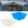 Umbrella Replacement Canopy UV Protection Outdoor Garden Patio Backyard Parasol Market Table Top Umbrella Replacement Fabric Shade Cover