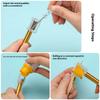 Leather Edging Coating Pen Leather Edging Touch Up Tool For Leather Belt Shoes Bags Handbag Strap Restoration