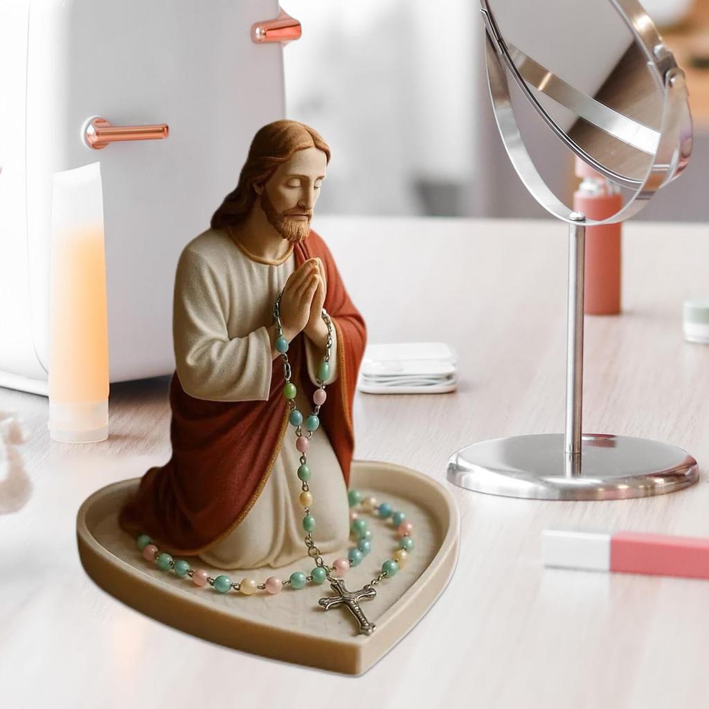 Mary Držák na růženec Pryskyřice Katolický Ježíš Růženec Náhrdelníky Úložný prostor pro Ženy Muže Studenty Učitele Stolní Stůl Pokoj Domácí Kanceláře