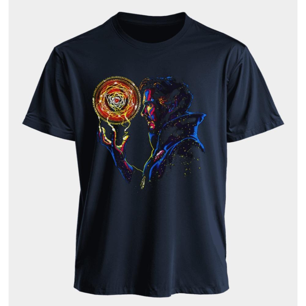Men's and Women's T-shirts Doctor Strange Summer American Spring/Autumn New Classic Oversized Sporty Punk Short Sleeves
