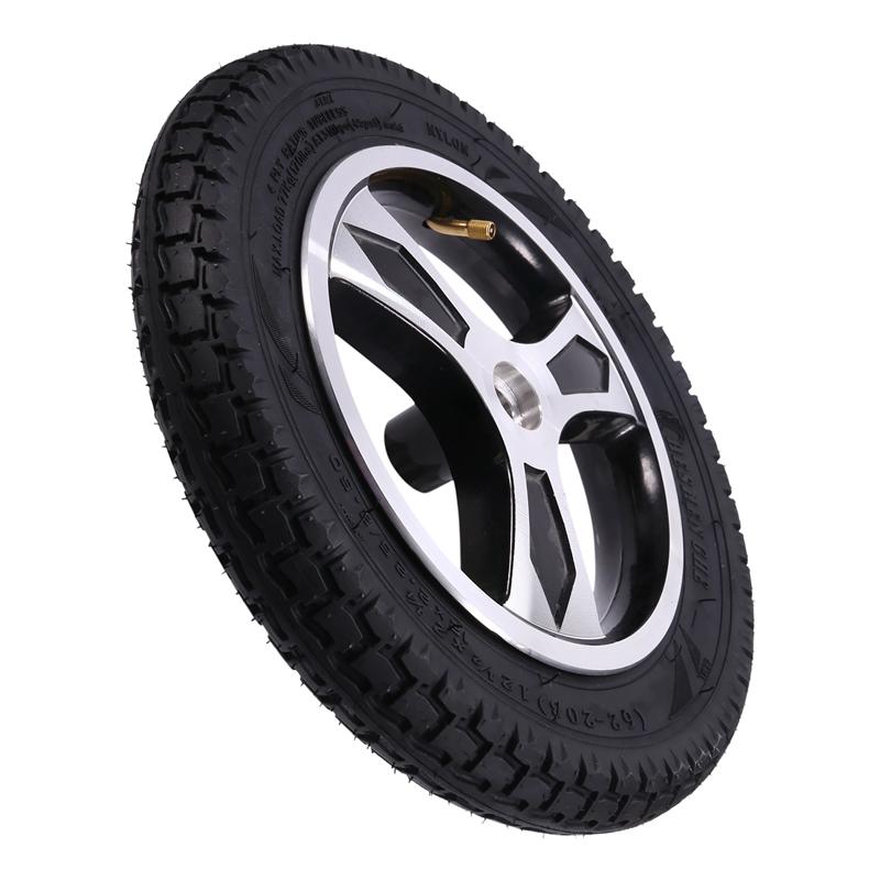 Elderly Electric Wheelchair Scooter 12Inch Wheel 12 1/2X2 1/4 Pneumatic Tire Inner Tube Wheel Hub Equipment Tire-A87Q