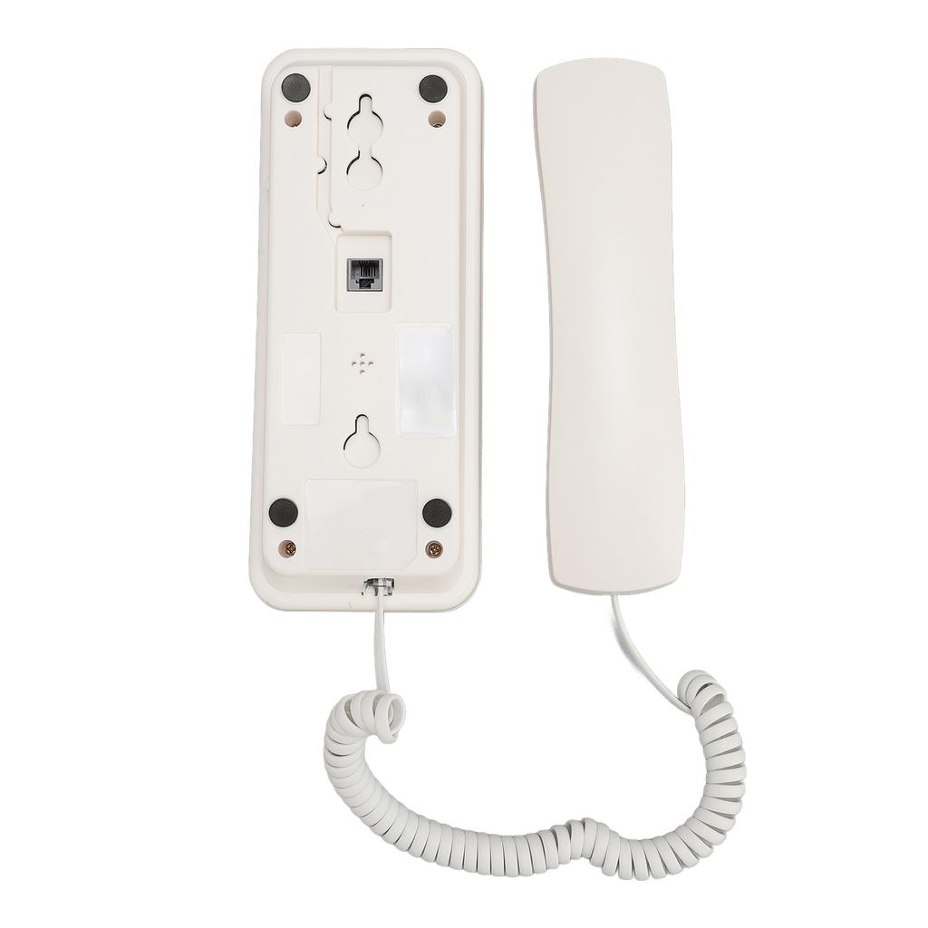 Corded Phone Wall Mount Old   Retro Landline Telephone Wired for Home Living Room   Hotel Use Last Number