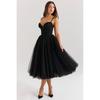 Sexy Backless Slip Dress Christmas Party Evening Gown