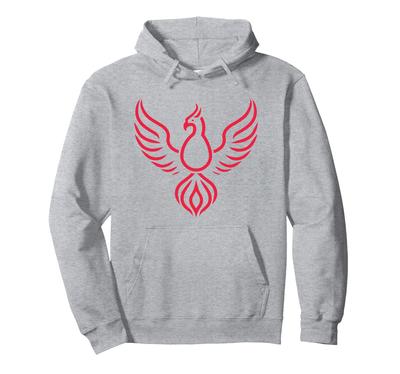 Humor Phönix Tiere Schlicht Feuer Vogel Phönix Kapuzenpullover