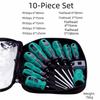 10-Piece Set Manual Screwdriver Set Multi-Function Magnetic Screwdriver  Daily Repair