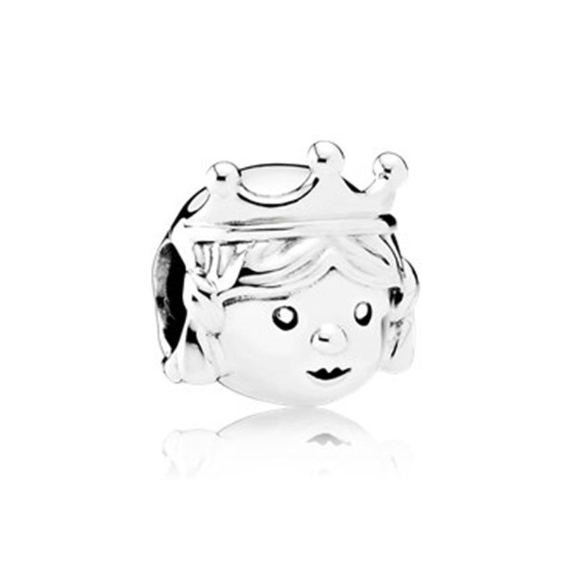 New Copper Plating Fashionable Birthday Cake House Footprints Charm Pendant Suitable For Original Bracelets Women'S Diy Jewelry