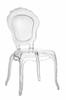TRANSPARENT CHAIR Queen Insp. Louis Ghost