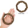 Handmade Christmas Smilax Rattan Wreath - Natural Florist Decoration