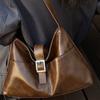 Retro Trend Underarm Bag Women's Autumn New Casual Shoulder Bag Fashionable High Value Tote Bag