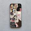 Artistic Image Stitching Black Cat Phone Case For iPhone 14 13 12 Mini 11 Pro Max 16 15 Pro Max Plus XS XR X 7 8 SE2 Back Covers