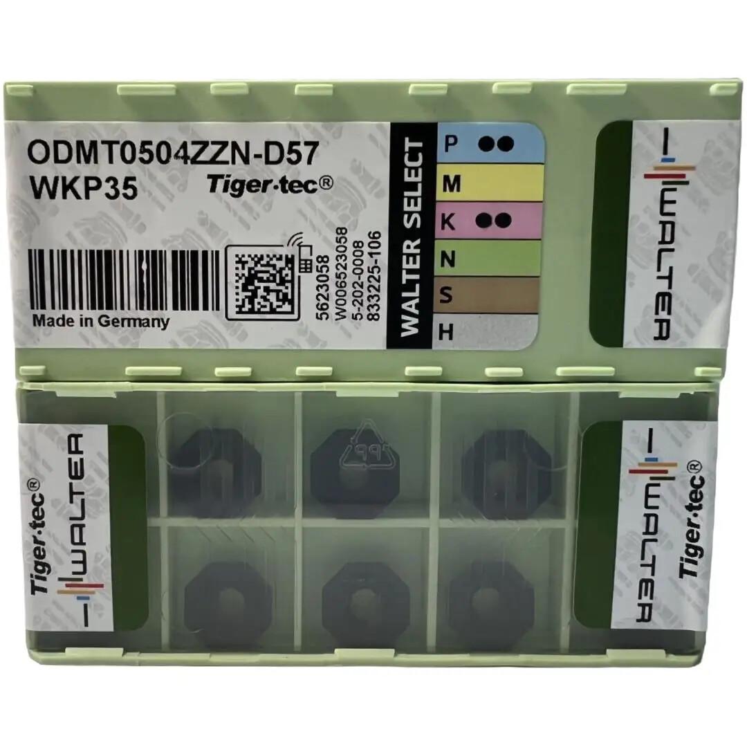 

Original / ODMT0504ZZN-D57 WKP35 / Industrial indexable Carbide Inserts 10 Pcs