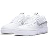 Nike Air Force 1 Pixel SE Zebra Damen Sneakers Weiß Partikel-Grau Gipfel-Weiß DH9632-100