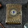 Book of Shadows, Vintage Leather Journal, Grimoire Journal, Witch Spell Book Witchcraft Supplies, Wiccan Decor Leather Book Travel Notebook