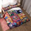 Monkey D. Luffy Cartoon ONE PIECE Bedding Set, Duvet Cover and Pillowcase 3-Piece Set, Holiday Gift for Children and Adults