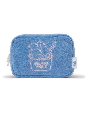Gelato Pique Gestickte Frottee-Tasche PWGB242617 BLU Einpunkt Damen