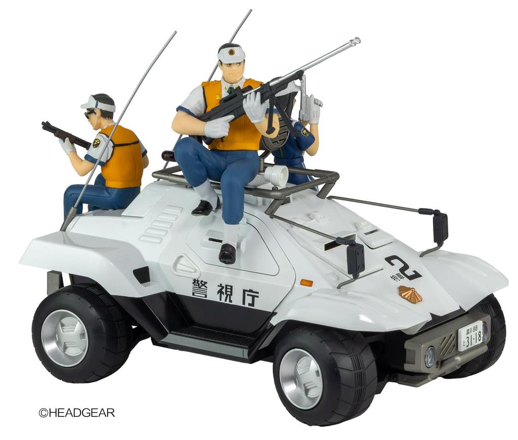 Pit Dot Mobile Police The Movie Type 98 Special Command Vehicle Scale Finished Product PD93 Road/Pair Patlabor 1/24 Pre-painted (Includes Pre-painted