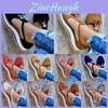 Comfortable Women Tassel Round Toe Shoes Casual Flats With Breathable Material