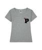 PRIMATE Heart P Women'S U-Neck Slim Fit Short Sleeve T-Shirt 6 Colors