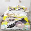 Anime Game Genshin Impact Ganyu Bedding Set Duvet Cover Bed Set Quilt Cover Pillowcase Comforter king Queen Size Boys Adult