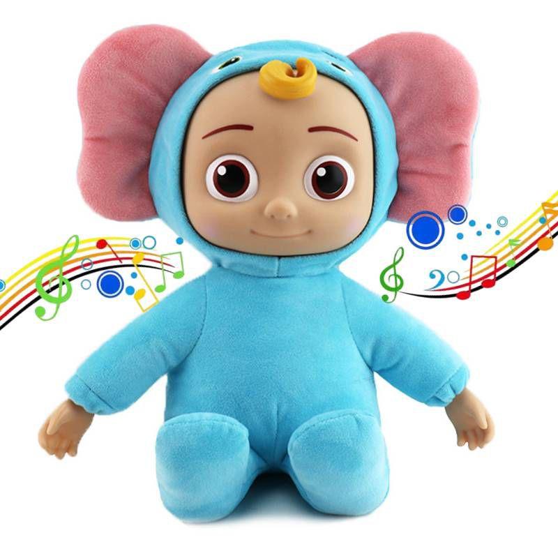 Cocomelon Singing Jojo Cross Dressing Musical Plush Toy