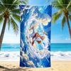 1Pc Skyward Journey Beach Towel Quick Dry Multiuse For Beach Pool Gym Yoga Home Travel Christmas Halloween Xmas Gift S1525