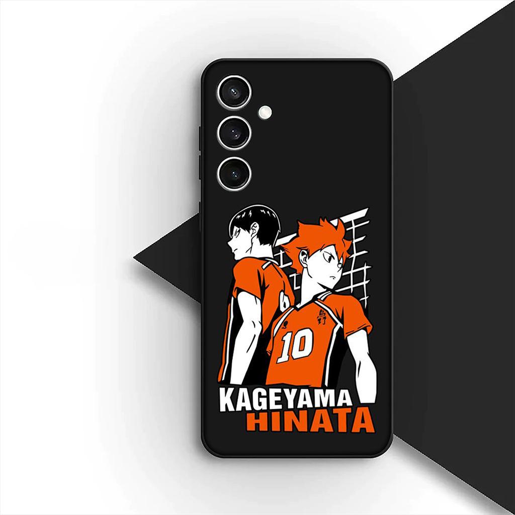Cover for Samsung Galaxy S10 S8 S9 Plus A33 A34 A31 70 A71 A72 Note 20 9 8 S10E Phone Case Toru Oikawa Haikyuu Hinata Shoyo
