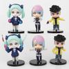 10CM Anime Game Figure Cyberpunk: Edgerunners 6 models Stand Animation Model Toys Gifts Collection Desktop Decoration Ornaments